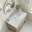 James Martin Breckenridge 36" Single Bathroom Vanity, Whitewashed Oak