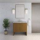 James Martin Hudson 36" Single Bathroom Vanity, Honey Oak