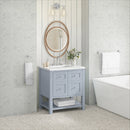 James Martin Breckenridge 30" Single Bathroom Vanity, Serenity Blue