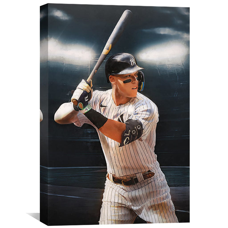 Judge at Bat Canvas