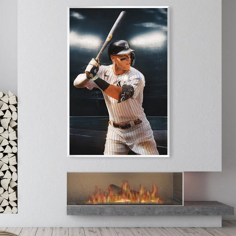 Judge at Bat Canvas