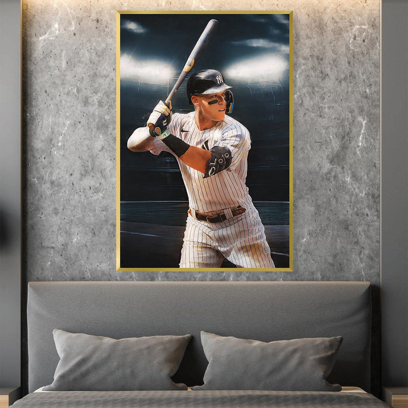 Judge at Bat Canvas