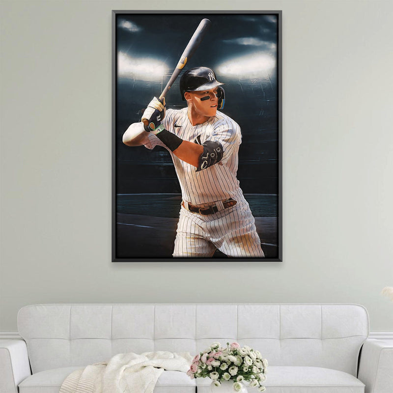 Judge at Bat Canvas