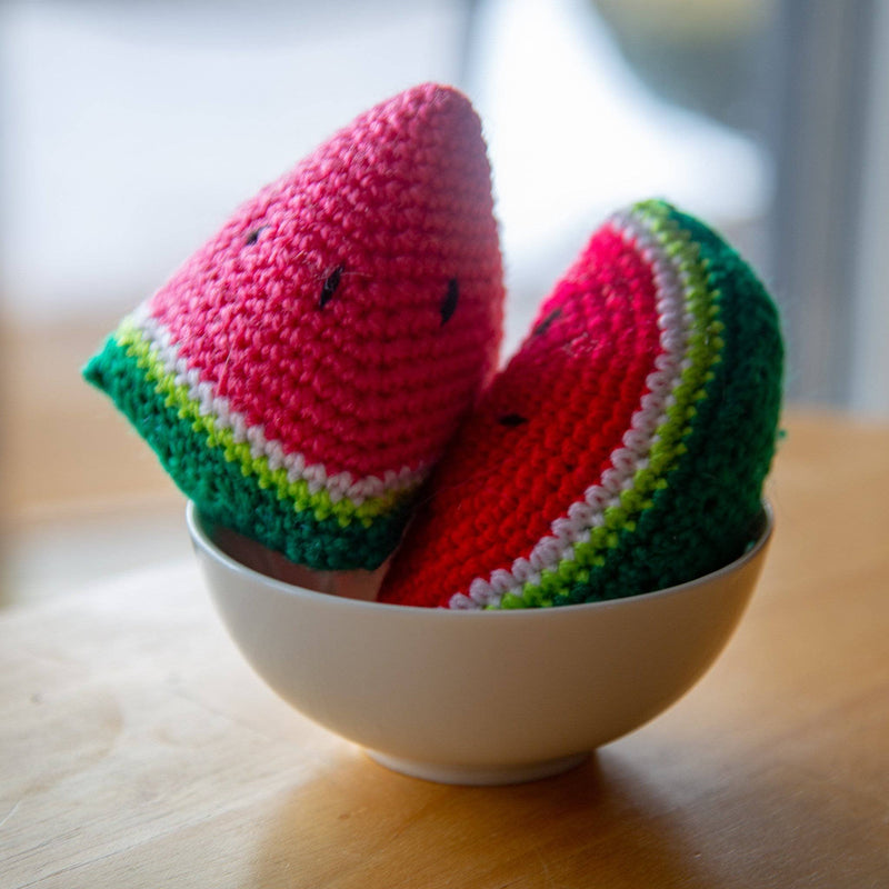 Easy Watermelon Amigurumi Kit