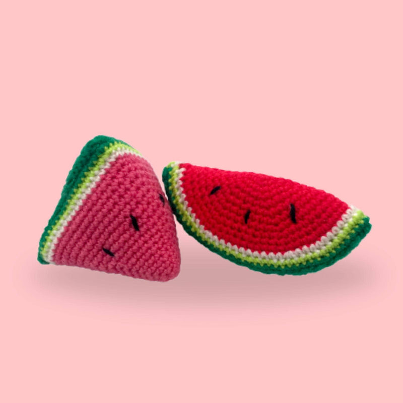 Easy Watermelon Amigurumi Kit