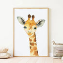 GobekUsa Jungle Animal Nursery Wall Art Set