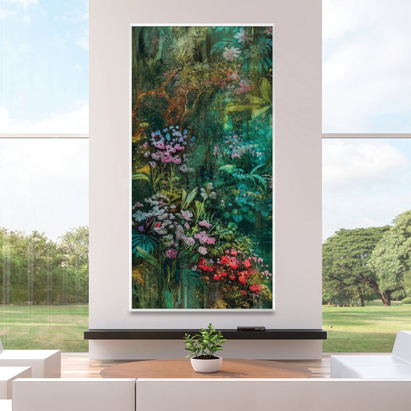 Jungle Flowers Canvas