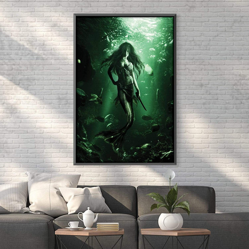 Jungle Huntres Siren Canvas