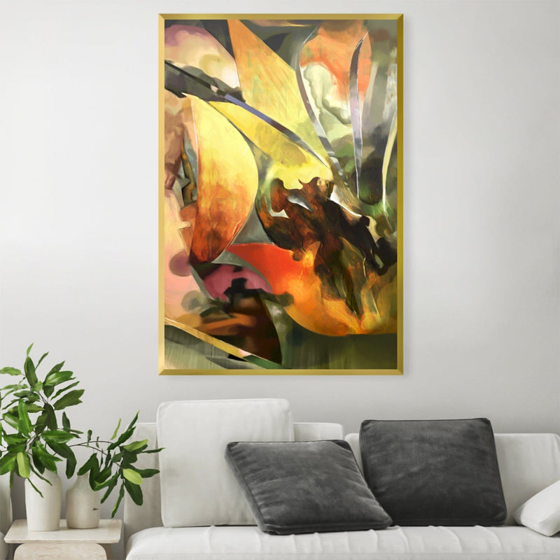 Jungle in the Abstract Canvas