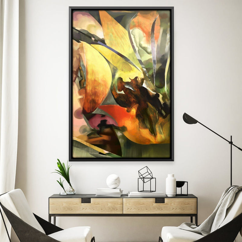 Jungle in the Abstract Canvas