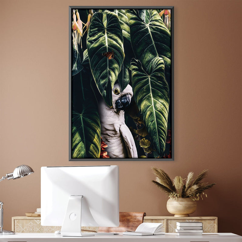 Jungle Parrot Canvas