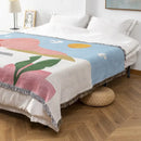 GobekUsa Leopard Print Throw Blanket