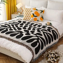 GobekUsa Leopard Print Throw Blanket