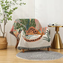 GobekUsa Leopard Print Throw Blanket