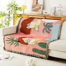 GobekUsa Leopard Print Throw Blanket