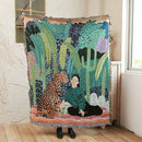 GobekUsa Leopard Print Throw Blanket