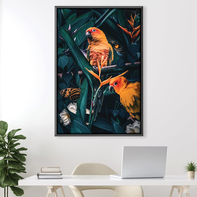 Jungle Scene Canvas