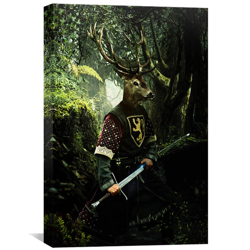 Jungle Warrior Canvas