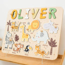 Name Board Jungle Theme