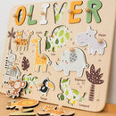Name Board Jungle Theme