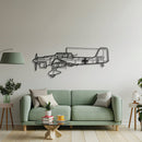 Stuka JU-87 Metal Aircraft Wall Art - NCP0138 by Navigate Craft