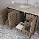 James Martin Portland 48" Single Bathroom Vanity, Whitewashed Walnut