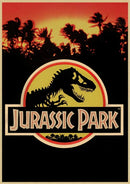 GobekUsa Jurassic Park Dinosaur Canvas Wall Art