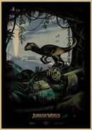 GobekUsa Jurassic Park Dinosaur Canvas Wall Art