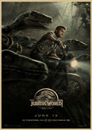 GobekUsa Jurassic Park Dinosaur Canvas Wall Art