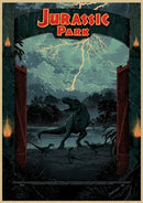 GobekUsa Jurassic Park Dinosaur Canvas Wall Art