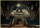 GobekUsa Jurassic Park Dinosaur Canvas Wall Art