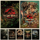 GobekUsa Jurassic Park Dinosaur Canvas Wall Art