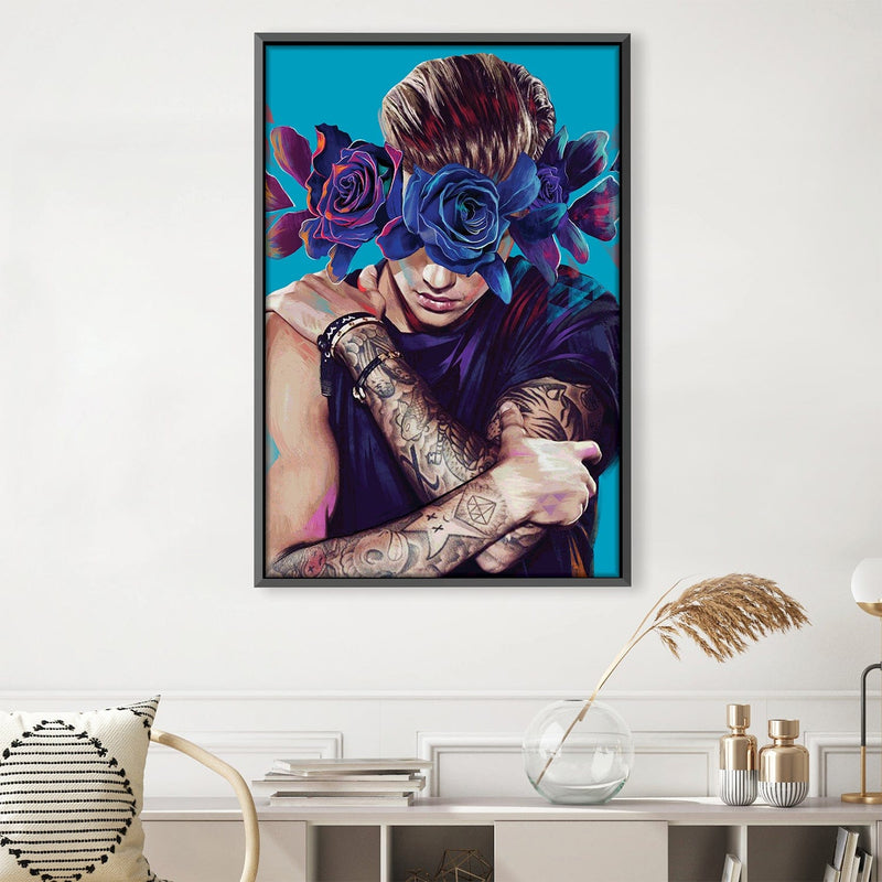 Justins Flowers Canvas