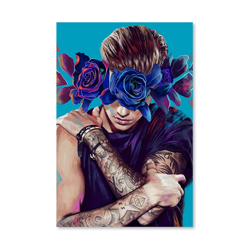 Justins Flowers Canvas