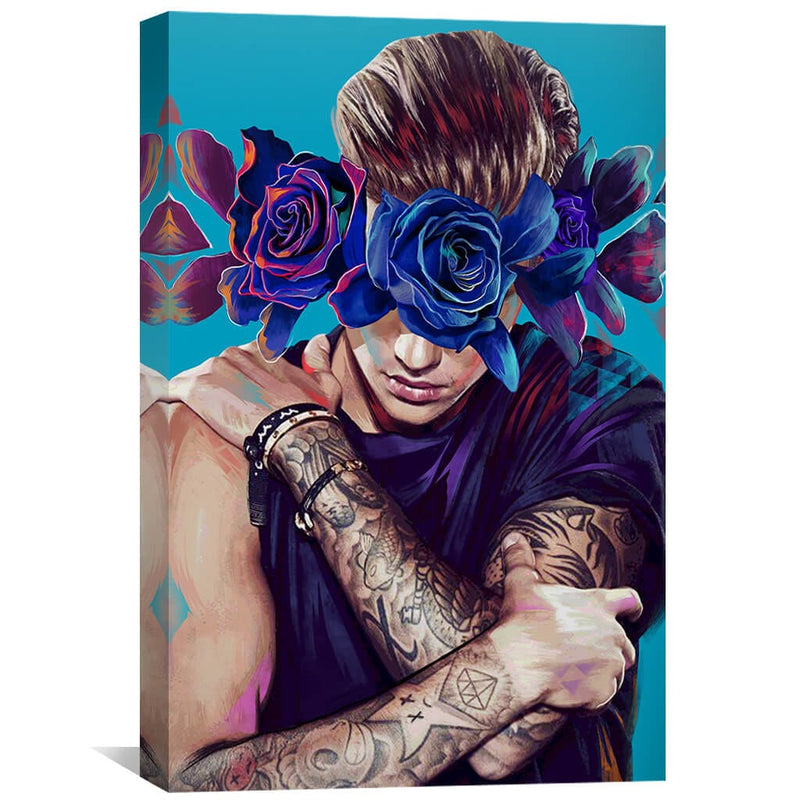 Justins Flowers Canvas