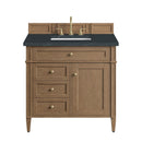 James Martin Brittany 36" Single Bathroom Vanity, Pecan