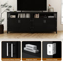 Kitchen Buffet Server Sideboard Storage Cabinet with 2 Doors and Shelf by LJGDeals