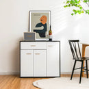 Buffet Sideboard Storage Cabinet with Spacious Table Top by LJGDeals