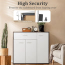 Buffet Sideboard Storage Cabinet with Spacious Table Top by LJGDeals