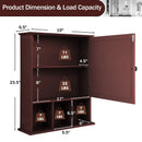Wall Mounted and Mirrored Bathroom Cabinet by LJGDeals