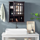 Wall Mounted and Mirrored Bathroom Cabinet by DirectDeals