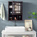 Wall Mounted and Mirrored Bathroom Cabinet by LJGDeals