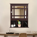 Wall Mounted and Mirrored Bathroom Cabinet by DirectDeals