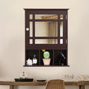 Wall Mounted and Mirrored Bathroom Cabinet by LJGDeals