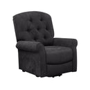 Recliner Chair Sofa for Elderly with Side Pocket and Remote Control by LJGDeals