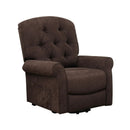 Recliner Chair Sofa for Elderly with Side Pocket and Remote Control by LJGDeals