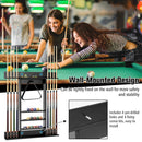 Wall-mounted Billiards Pool Cue Rack Only by LJGDeals
