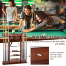 Wall-mounted Billiards Pool Cue Rack Only by LJGDeals