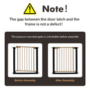 30-32.5 Inch Wide Safety Gate with 30 Inch Scientific Height by LJGDeals