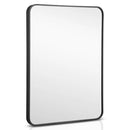 Metal Framed Bathroom Mirror with Rounded Corners by LJGDeals